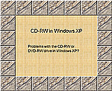 CD-RW Problems in Windows XP